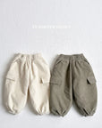 Fleece Corduroy Cargo Pants