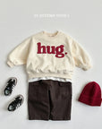 Hug Embossed Sweatshirt