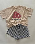 Mushroom Shirt – Oversized T-Shirt mit Retro-Pilzprint