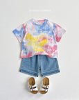 Vintage Hem Denim Shorts