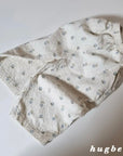 Washed Flower Baggy Pants