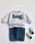 Hug Embossed Sweatshirt