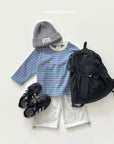 Brushed Stripe Tee