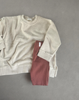 Oatmeal Cozy Set – Lässiges Sweatshirt & Radlerhose