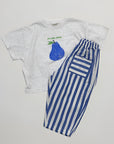 Fruit Shop Tee – Lockeres Shirt mit Birnen-Print