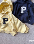 P Embroidered Hoodie