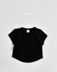 Rounded Hem Long Tee