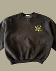Flower Bear Fleece Sweatshirt