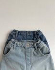 Dart Straight Denim Pants