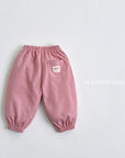 Label Pintuck Jogger Pants