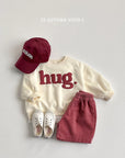 Hug Embossed Sweatshirt