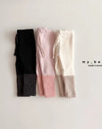 Angora String Sleeves Leggings