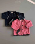 Fleece Mix Cardigan