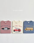 Car Print Short Sleeve Tee