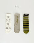 Line Dog Socks Set