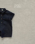 Bow Denim Suit