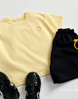 Face Embroidery Short Sleeve Tee