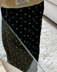 Dot Denim Pants