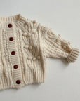Pom Cardigan
