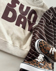Sun Day Sweatshirt – Lässiger Print für entspannte Tage