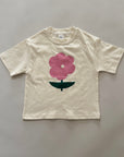 Blossom Pop T-Shirt – Statement-Shirt mit großer Retro-Blume