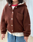 Hooded Knit Cardigan