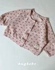 Flower Waffle Cardigan