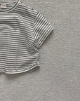 Bam Bam Stripes Tee – Oversized Shirt mit feinen Streifen
