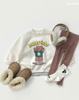 Happy Bear Brushed Sweatshirt