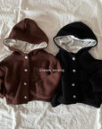 Hooded Knit Cardigan