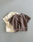 Popcorn Knit Tee – Luftiges Shirt mit Struktur-Optik