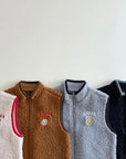 Smile Fleece Vest