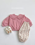 Round Collar Bootcut Set