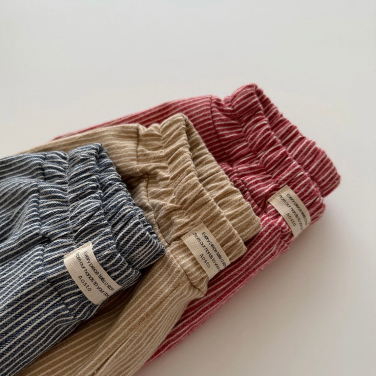 Louis Pants – Gestreifte Hose mit lockerem Fit