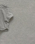 Bam Bam Stripes Tee – Oversized Shirt mit feinen Streifen