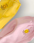You Smile Fleece Top Bottom Set