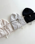 Waffle Hood Zip-up