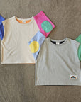 Round Patch Raglan Tee