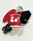 Happy Winter Brushed Sweatshirt
