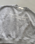 Special Message Sweater – Mit Statement auf der Brust