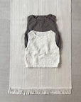 Wrinkle Sleeveless Top