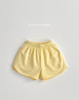 Face Embroidery Shorts