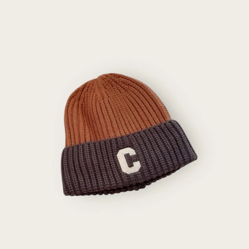 C Two Tone Beanie