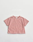 Marine Stripe Short Sleeve Tee