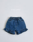 Princess Frill Denim Shorts