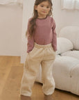 Muffin Wide Corduroy Pants