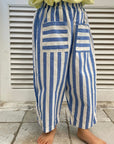 Stripe Pocket Pants – Casual pants with statement pockets