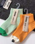 Ribbed Color Cuffs Set