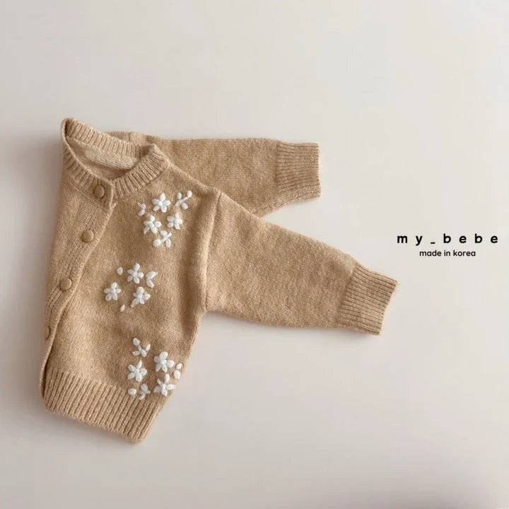 Floral Embroidered Cardigan