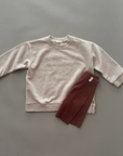 Oatmeal Cozy Set – Lässiges Sweatshirt & Radlerhose